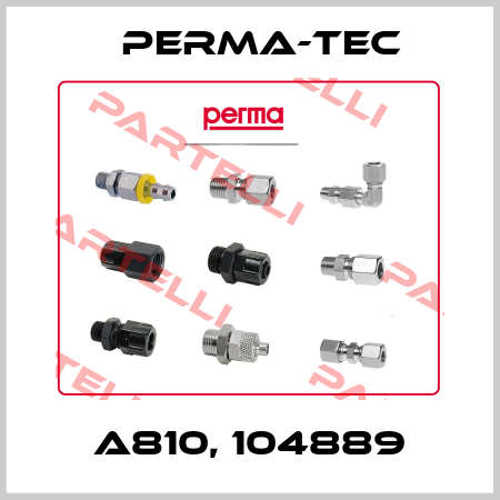 A810, 104889 PERMA-TEC