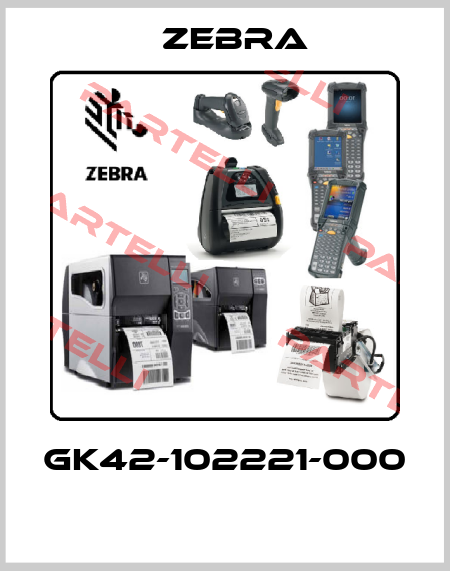 GK42-102221-000  Zebra