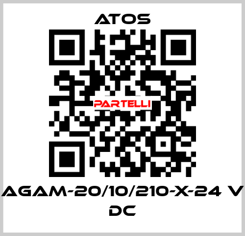 AGAM-20/10/210-X-24 V DC Atos
