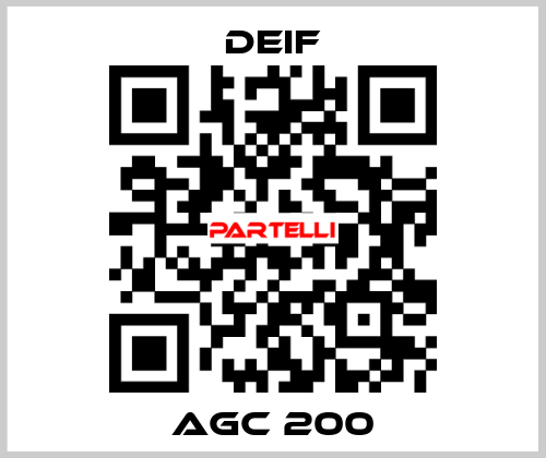 AGC 200 Deif