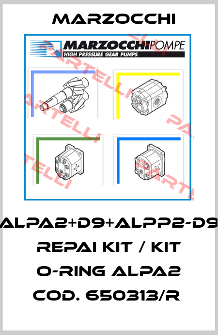 ALPA2+D9+ALPP2-D9 REPAI KIT / KIT O-RING ALPA2 COD. 650313/R  Marzocchi