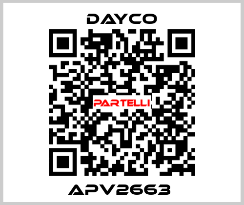 APV2663  Dayco