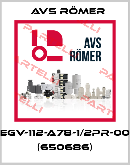EGV-112-A78-1/2PR-00 (650686) Avs Römer