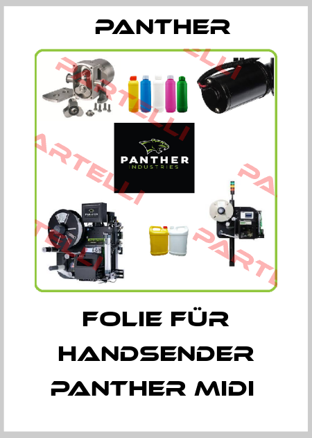 Folie für Handsender Panther MIDI  Panther