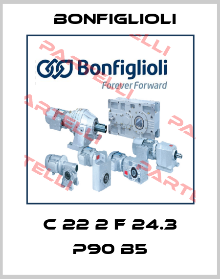 C 22 2 F 24.3 P90 B5 Bonfiglioli