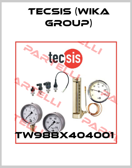 TW988X404001  Tecsis (WIKA Group)