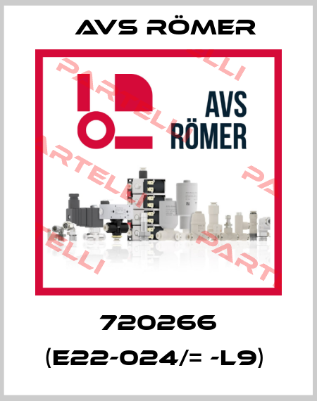 720266 (E22-024/= -L9)  Avs Römer