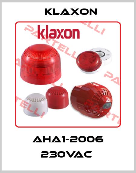 AHA1-2006 230VAC  Klaxon Signals