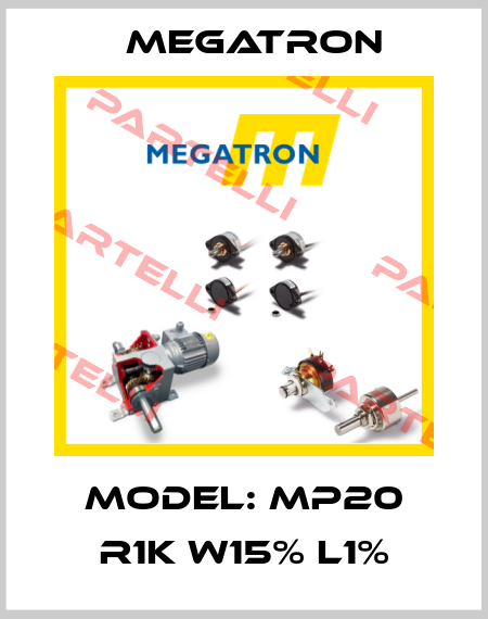Model: MP20 R1K W15% L1% Megatron