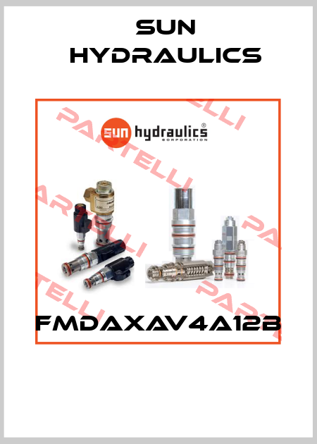 FMDAXAV4A12B  Sun Hydraulics