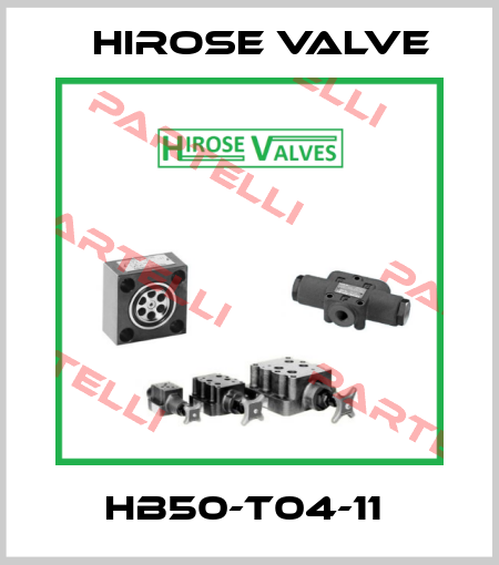 HB50-T04-11  Hirose Valve
