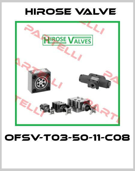 OFSV-T03-50-11-C08  Hirose Valve