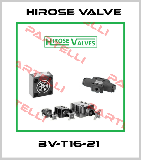 BV-T16-21  Hirose Valve