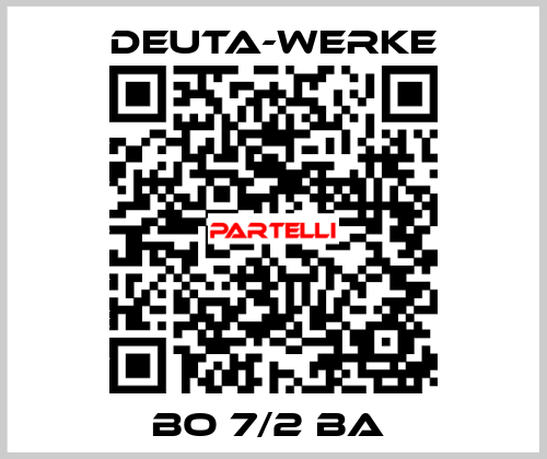 BO 7/2 ba  Deuta-Werke