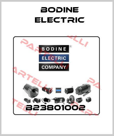 B23801002  BODINE ELECTRIC