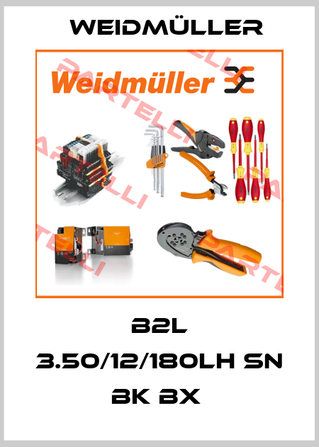 B2L 3.50/12/180LH SN BK BX  Weidmüller