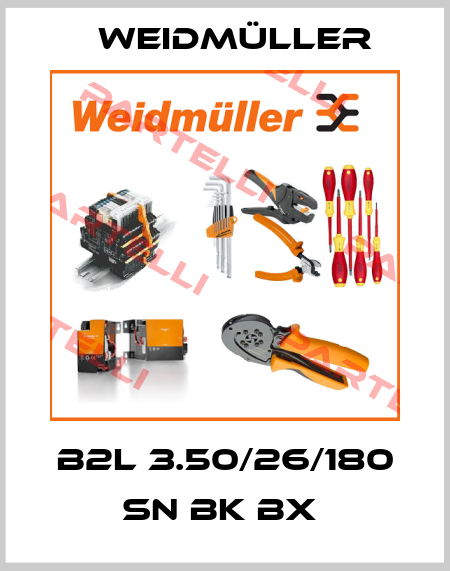 B2L 3.50/26/180 SN BK BX  Weidmüller