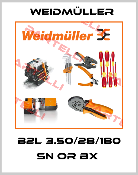 B2L 3.50/28/180 SN OR BX  Weidmüller