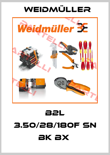 B2L 3.50/28/180F SN BK BX  Weidmüller