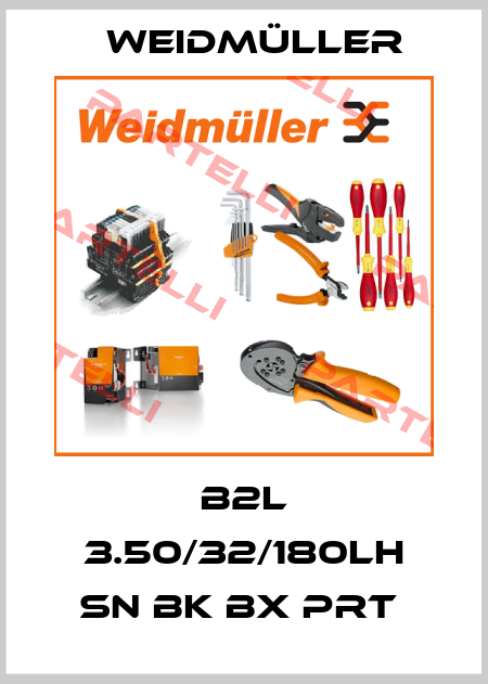 B2L 3.50/32/180LH SN BK BX PRT  Weidmüller