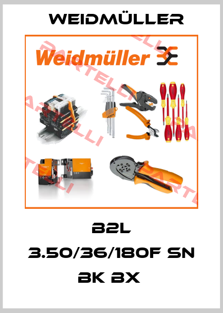 B2L 3.50/36/180F SN BK BX  Weidmüller