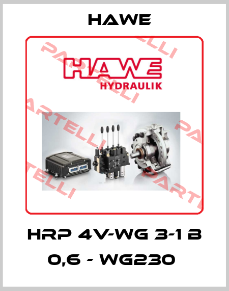 HRP 4V-WG 3-1 B 0,6 - WG230  Hawe