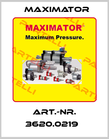 Art.-Nr. 3620.0219   Maximator