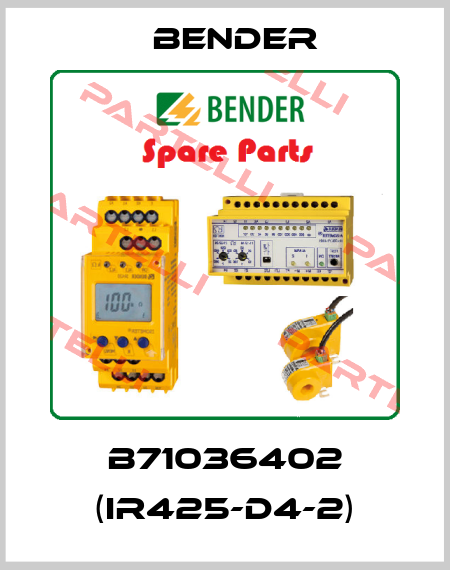 B71036402 (IR425-D4-2) Bender