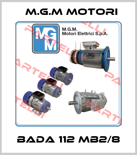 BADA 112 MB2/8 M.G.M MOTORI