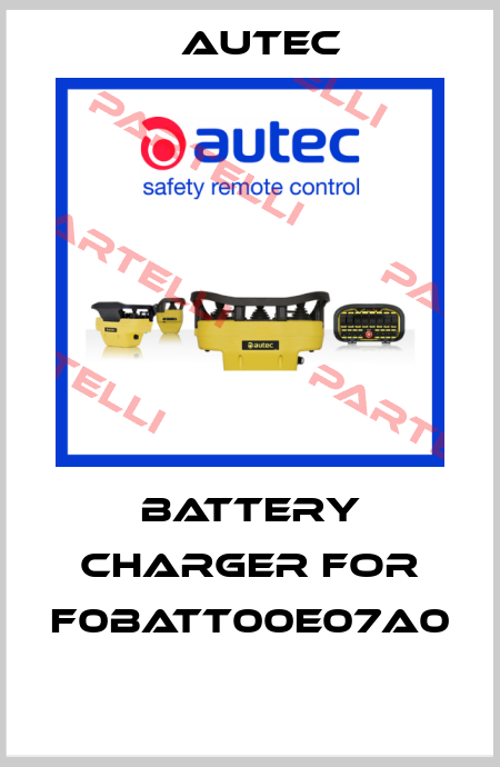 BATTERY CHARGER FOR F0BATT00E07A0  Autec