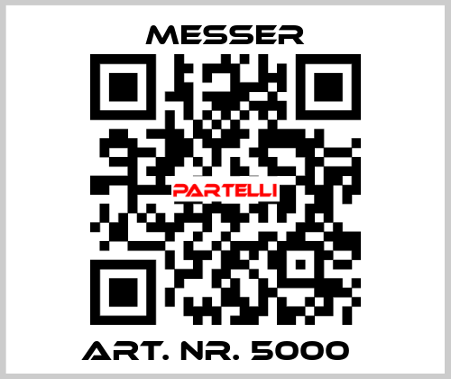 Art. Nr. 5000   Messer