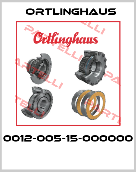 0012-005-15-000000  Ortlinghaus-Werke GmbH