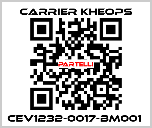 CEV1232-0017-BM001  Carrier Kheops