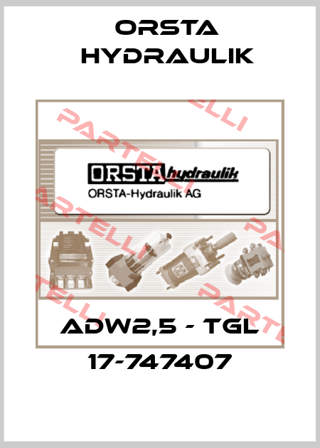 ADW2,5 - TGL 17-747407 Orsta Hydraulik