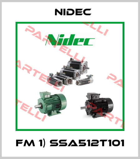 FM 1) SSA512T101 Nidec
