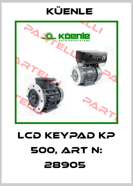 LCD Keypad KP 500, Art N: 28905  Küenle