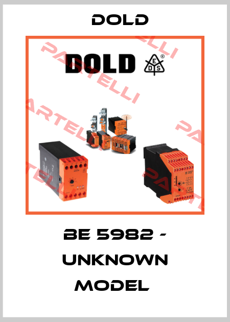 BE 5982 - unknown model  Dold