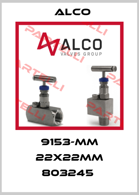 9153-MM 22x22mm 803245  Alco