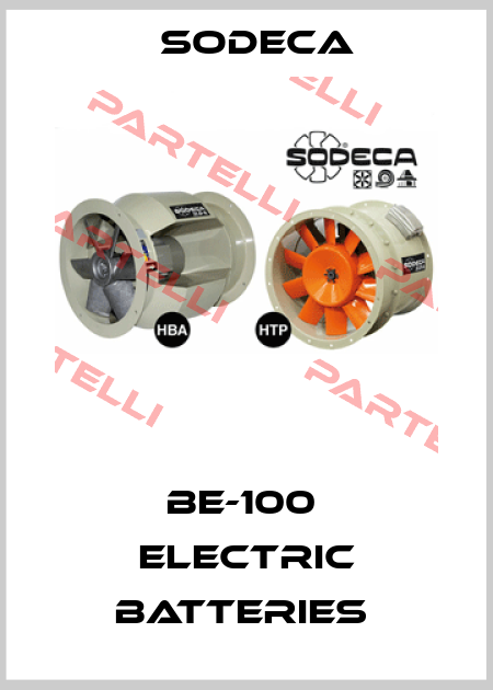 BE-100  ELECTRIC BATTERIES  Sodeca