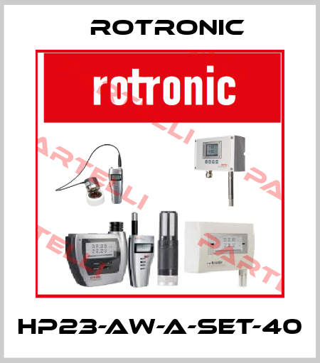 HP23-AW-A-Set-40 Rotronic