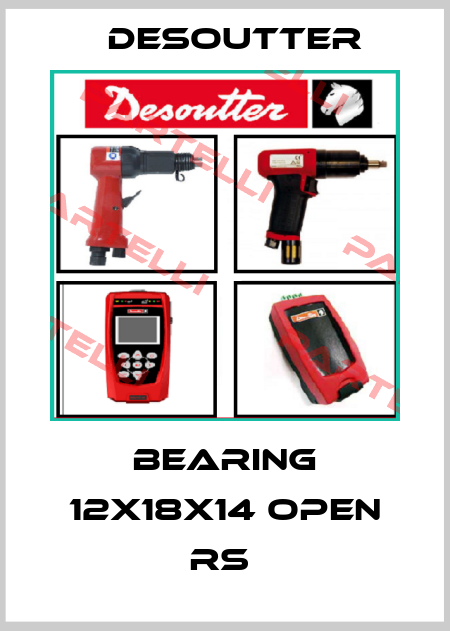 BEARING 12X18X14 OPEN RS  Desoutter
