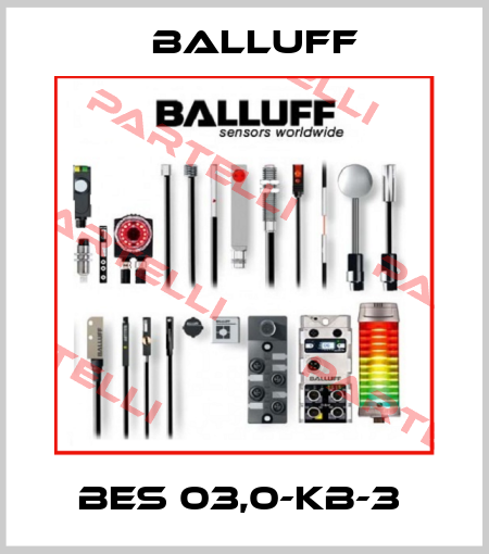 BES 03,0-KB-3  Balluff