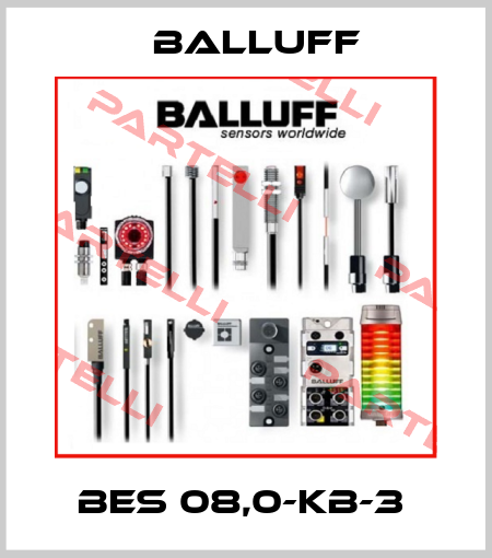 BES 08,0-KB-3  Balluff