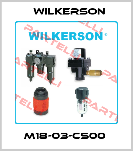 M18-03-CS00  Wilkerson