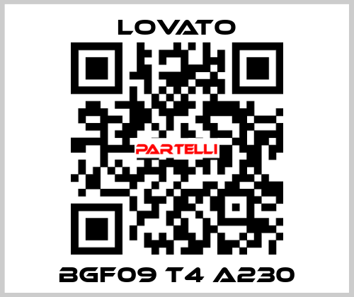 BGF09 T4 A230 Lovato
