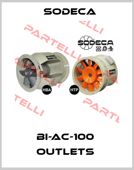 BI-AC-100  OUTLETS  Sodeca