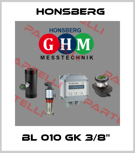 BL 010 GK 3/8"  Honsberg