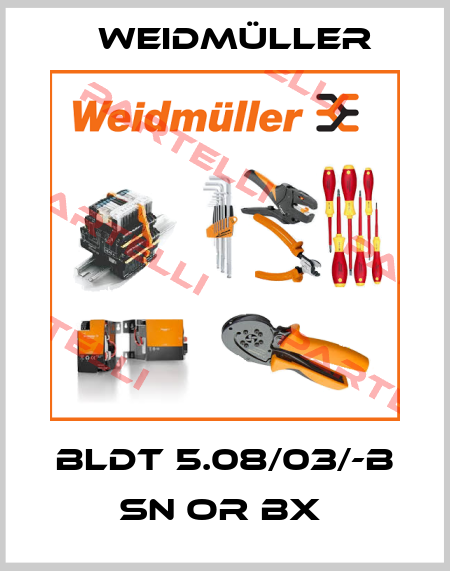 BLDT 5.08/03/-B SN OR BX  Weidmüller