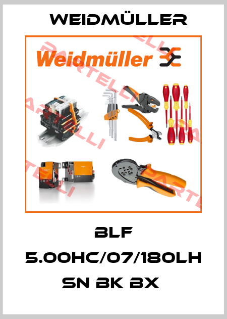 BLF 5.00HC/07/180LH SN BK BX  Weidmüller