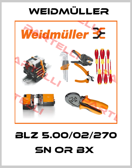 BLZ 5.00/02/270 SN OR BX  Weidmüller